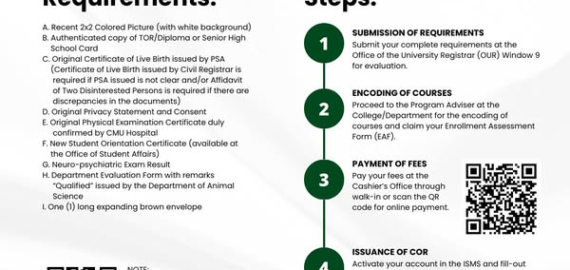 Enrollment Processes for 2nd Semester, SY 2024-2025