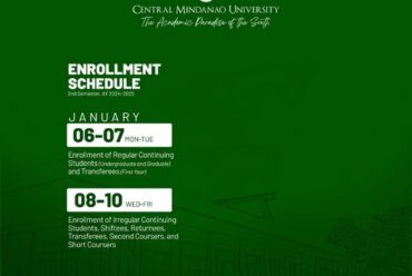 Enrollment Schedule January 2025