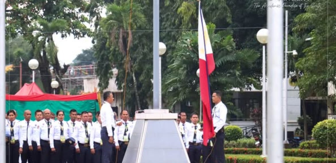 Flag raising ceremony November 2024