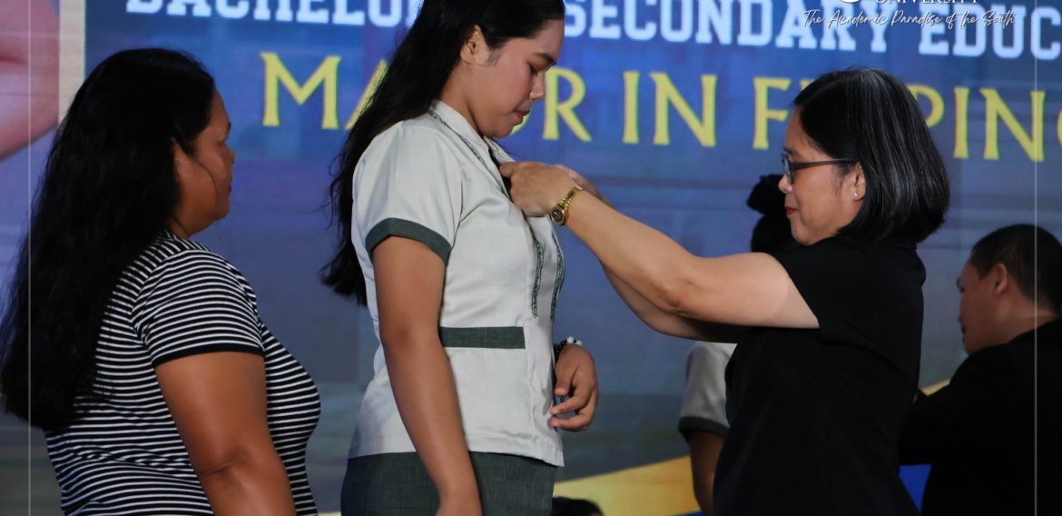 CMU-COED marks 1st Pinning Ceremony