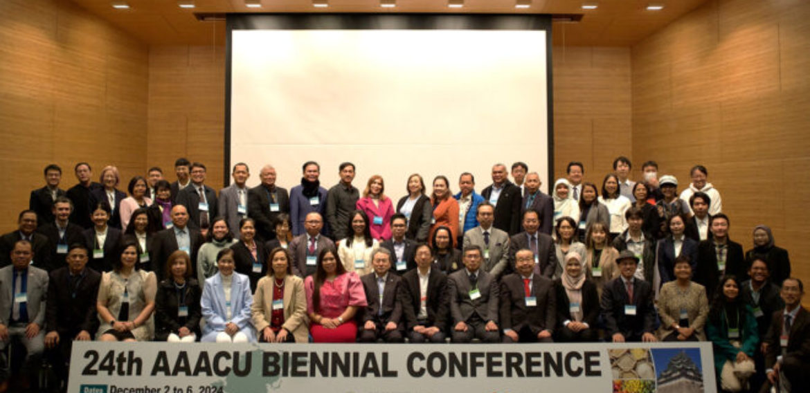 CMU showcases bio-resource mgt practices at AAACU conference in Nagoya, Japan