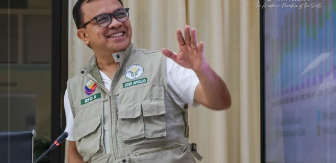 Regional Executive Director Jose Apollo Y. Pacamalan Visit