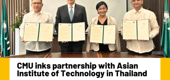 CMU inks partnership with Asian Institute of Technology in Thailand