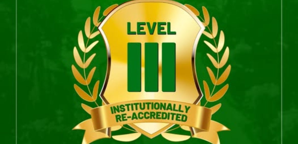 Central Mindanao University (CMU) has achieved 𝗟𝗲𝘃𝗲𝗹 𝗜𝗜𝗜 𝗜𝗻𝘀𝘁𝗶𝘁𝘂𝘁𝗶𝗼𝗻𝗮𝗹 𝗥𝗲-𝗔𝗰𝗰𝗿𝗲𝗱𝗶𝘁𝗮𝘁𝗶𝗼𝗻