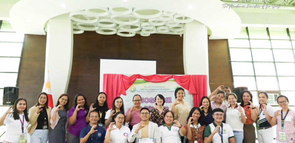 CMU conducts SOGIE Bill Orientation to focal persons, coordinators