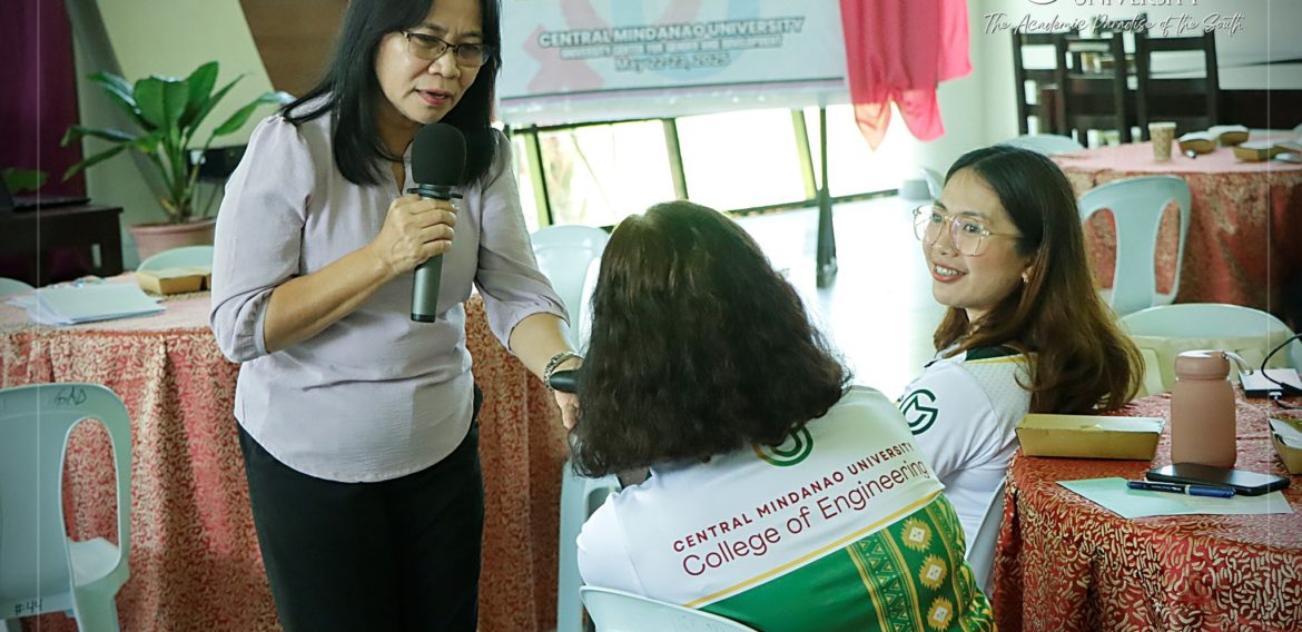 CMU conducts gender mainstreaming and tools training workshop