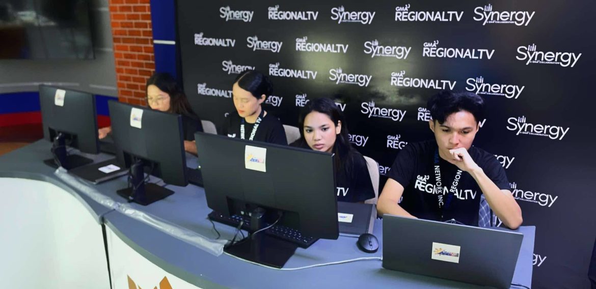 CMU DevCom students join GMA News 2025 Elections online coverage 