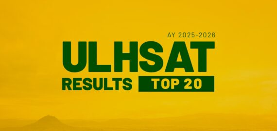 [#ULHSAT2025] TOP 20 QUALIFIERS FOR ULHSAT AY 2025-2026