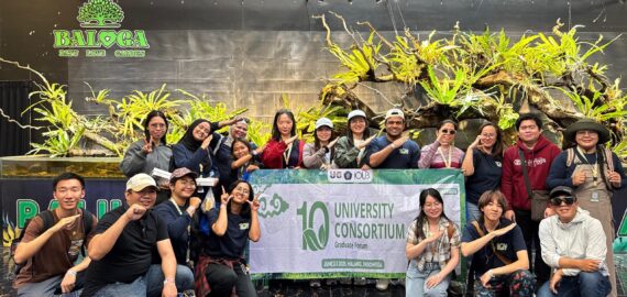 CMU faculty shines as Best Presenter at 10th UC Graduate Forum in Indonesia