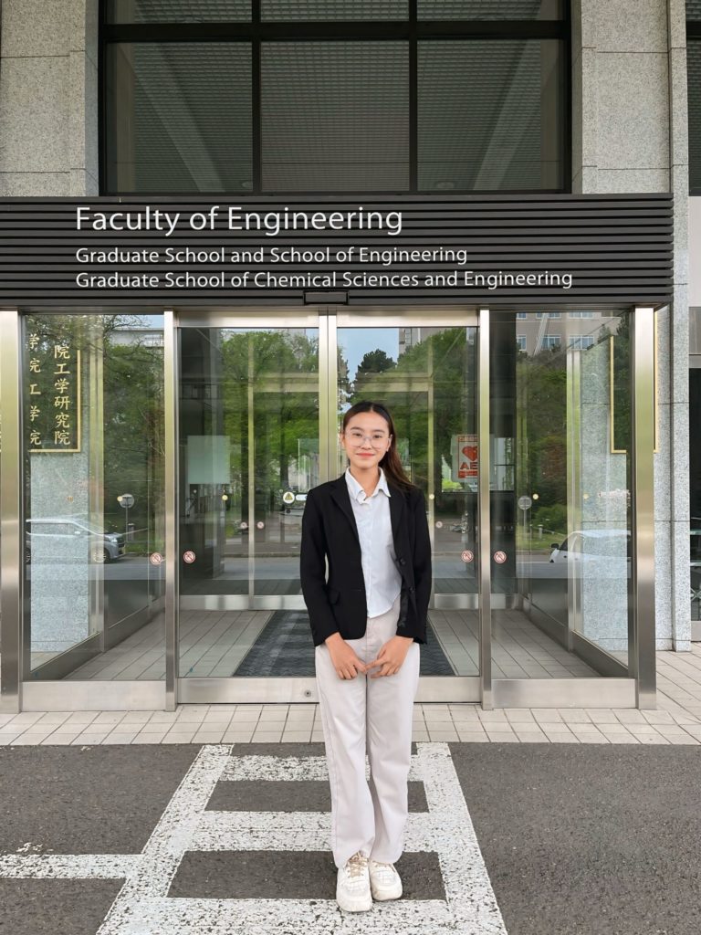 CMU Civil Engineering student completes Research Internship at Hokkaido University