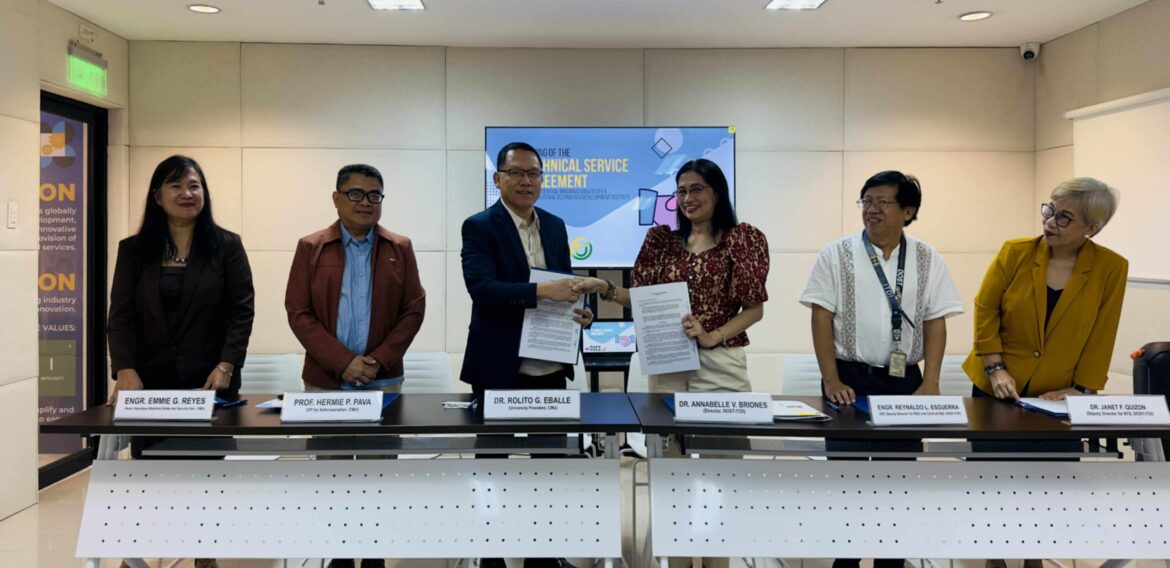 CMU Strengthens Partnership with DOST-ITDI to Advance Chemical Waste Management Program