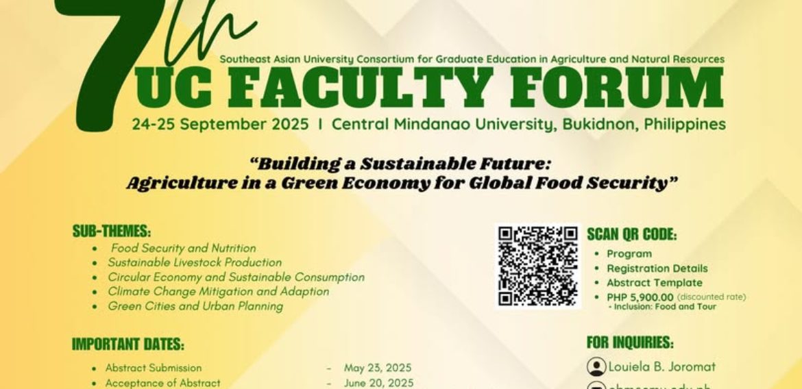 CMU Will be Hosting the 7th UC Faculty Forum