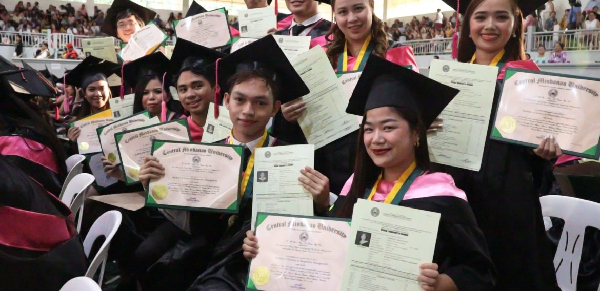 CMU Class of 2025 grads receive diplomas, TORs upon graduation