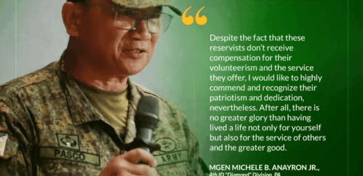 NSTP-ROTC Commencement Exercises 2025 MGEN Michele B. Anayron Jr.,