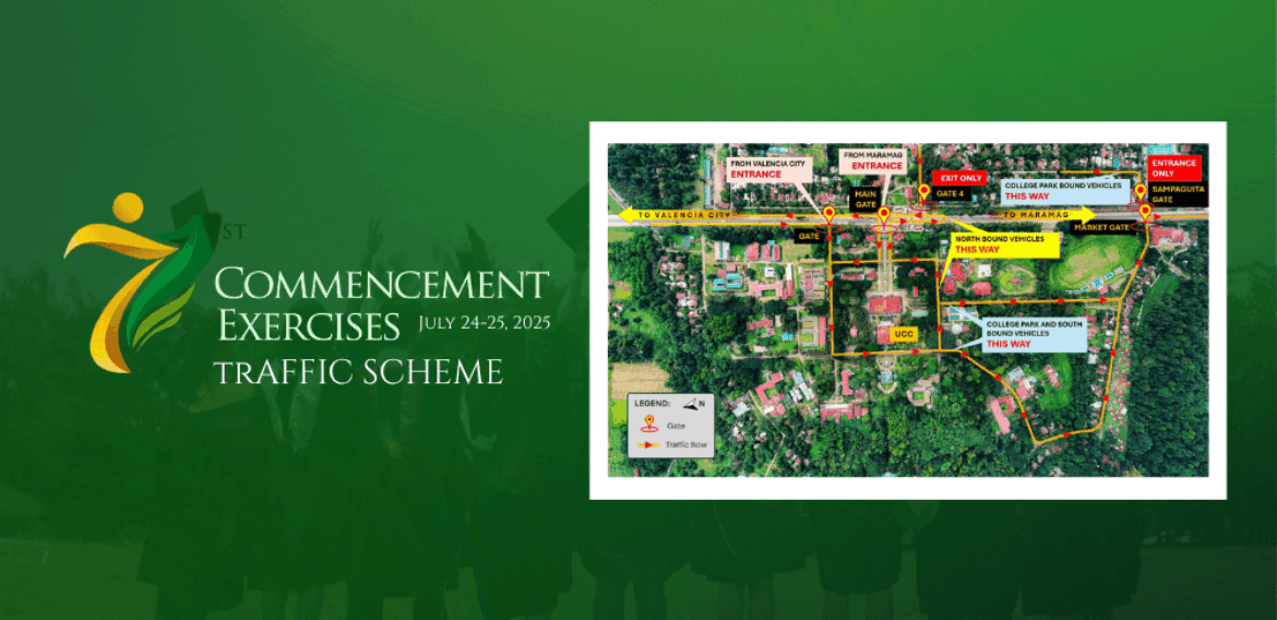 🚦📢 [TRAFFIC ADVISORY] 71st Commencement Exercises
