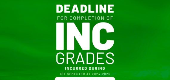Deadline for Completion of Incomplete Grades