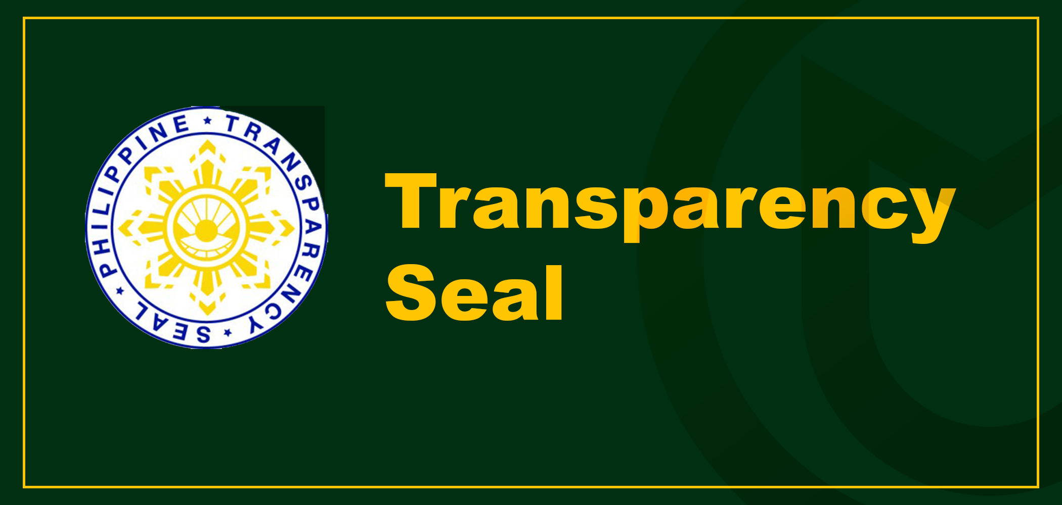 Transparency Seal