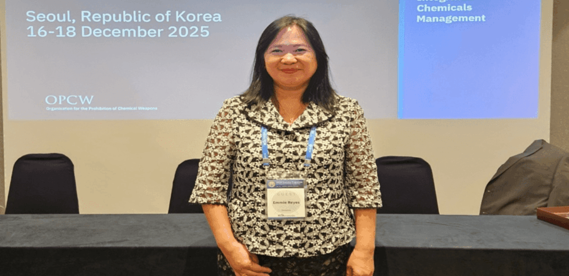 CMU faculty completes OPCW–Korea Executive Program on Chemical Safety