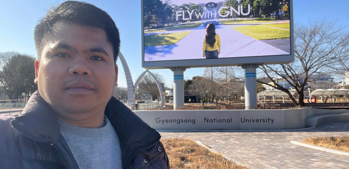 CMU soil scientist presents climate research at GNU, South Korea