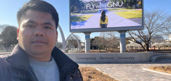 CMU soil scientist presents climate research at GNU, South Korea