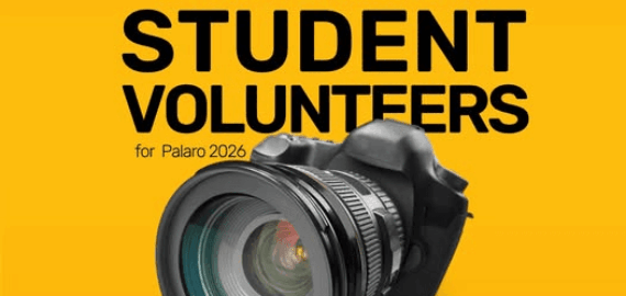 OPRI is looking for student volunteers for Palaro 2026