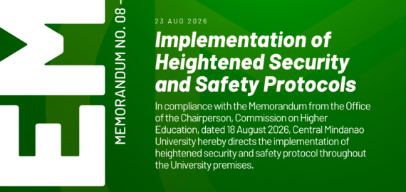 [MEMO] Implementation of Heightened Security and Safety Protocols