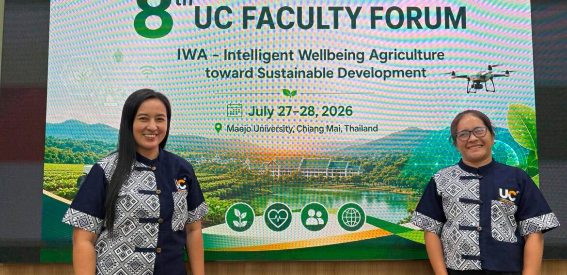 Faculty researchers showcase agricultural studies at int’l forum in Thailand