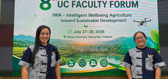 Faculty researchers showcase agricultural studies at int’l forum in Thailand