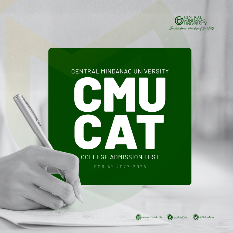 CMUCAT 2027 SCHEDULE