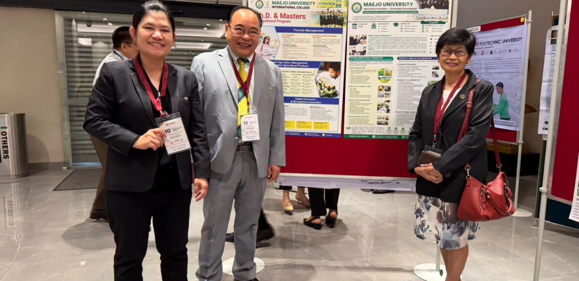 Agriculture leaders present CMU research at Int’l congress in Malaysia