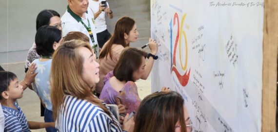 CMU employees reaffirm public service commitment through Lingkod Bayani Wall signing
