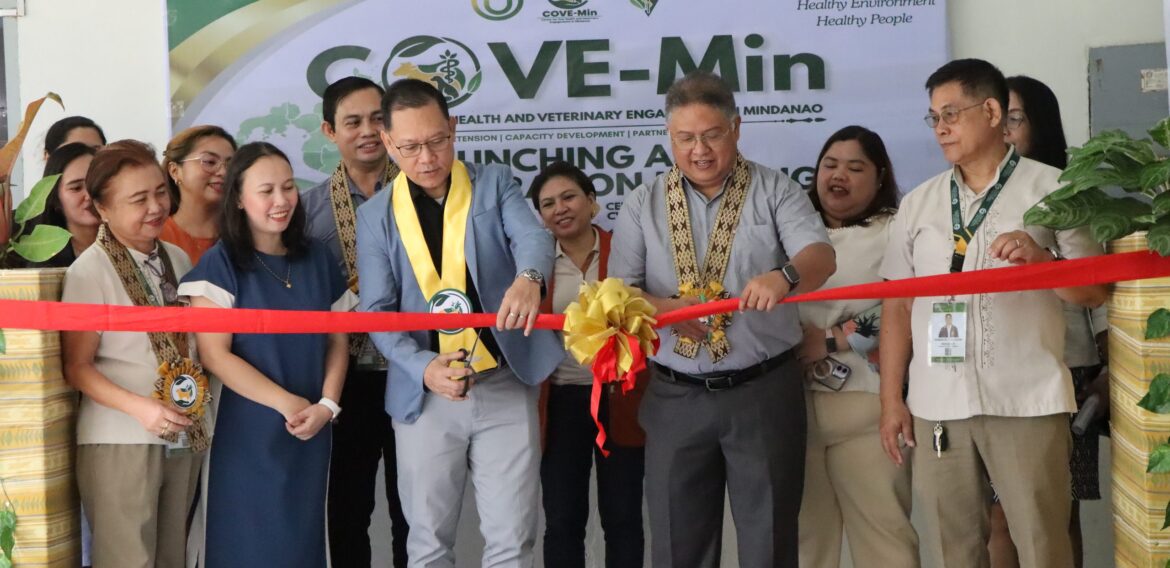 CMU launches COVE-Min to advance One Health, Veterinary Research in Mindanao