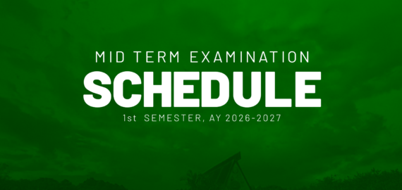 SEPTEMBER 2026 MIDTERM SCHEDULE