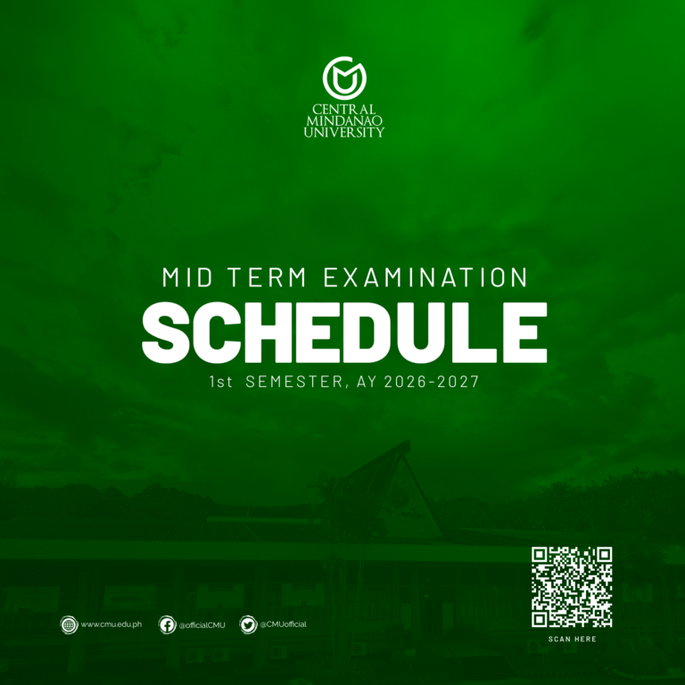 SEPTEMBER 2026 MIDTERM SCHEDULE
