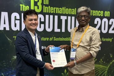 CMU faculty presents rice mechanization study at AGRICO 2026 in Bali