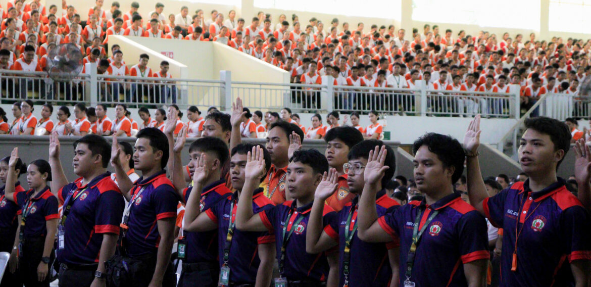 CMU formally activates School-Based National Service Reserve Corps Unit