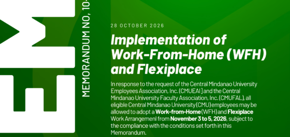 Implementation of Work-From-Home (WFH) and Flexiplace