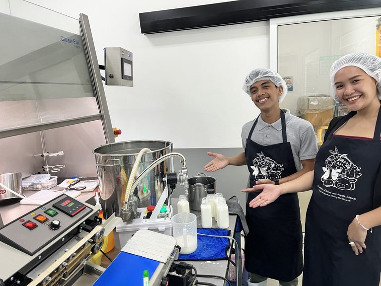 CMU sends two Agriculture Grantees to Chiang Mai University under AIMS Program