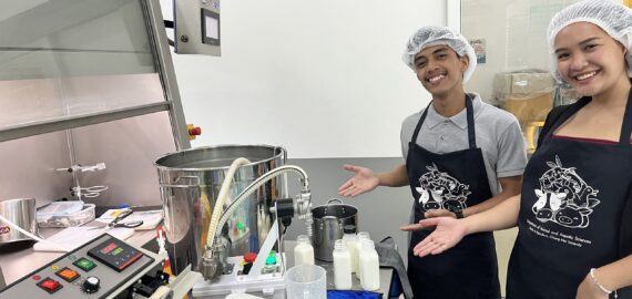 CMU sends two Agriculture Grantees to Chiang Mai University under AIMS Program